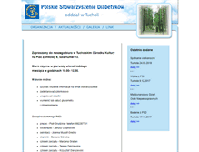 Tablet Screenshot of diabetycy.tuchola.pl