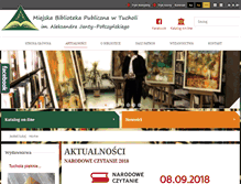 Tablet Screenshot of mbp.tuchola.pl
