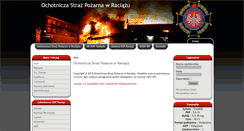 Desktop Screenshot of osp-raciaz.tuchola.pl