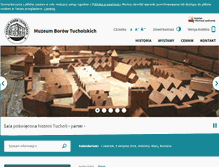 Tablet Screenshot of muzeum.tuchola.pl