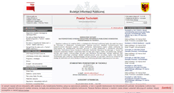 Desktop Screenshot of bippowiat.tuchola.pl