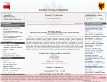 Tablet Screenshot of bippowiat.tuchola.pl